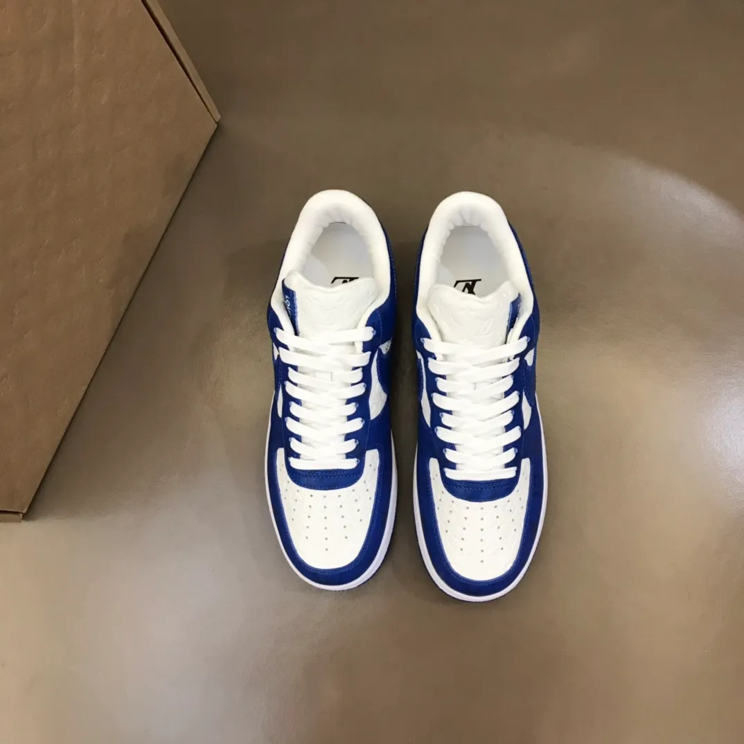 Men's shoes 💰p420 "*OUIS *UITTO*" x OFF-WHITE x Nike tripartite collaboration! Trendy and cool men's casual sports shoes with unrivaled color matching. The design idea basically continues the style of THE TEN. The Swoosh line and tongue label have a very familiar visual effect and are both fashionable and trendy! A must-have for fashionistas! The effect on your feet is absolutely stunning! Size: 38-45